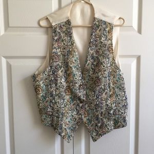 Woman's Floral Vest
